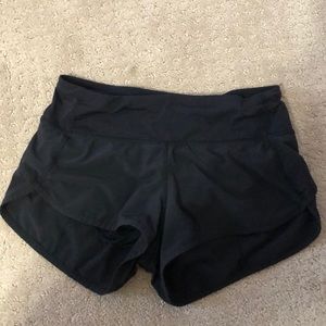 Lululemon speed shorts